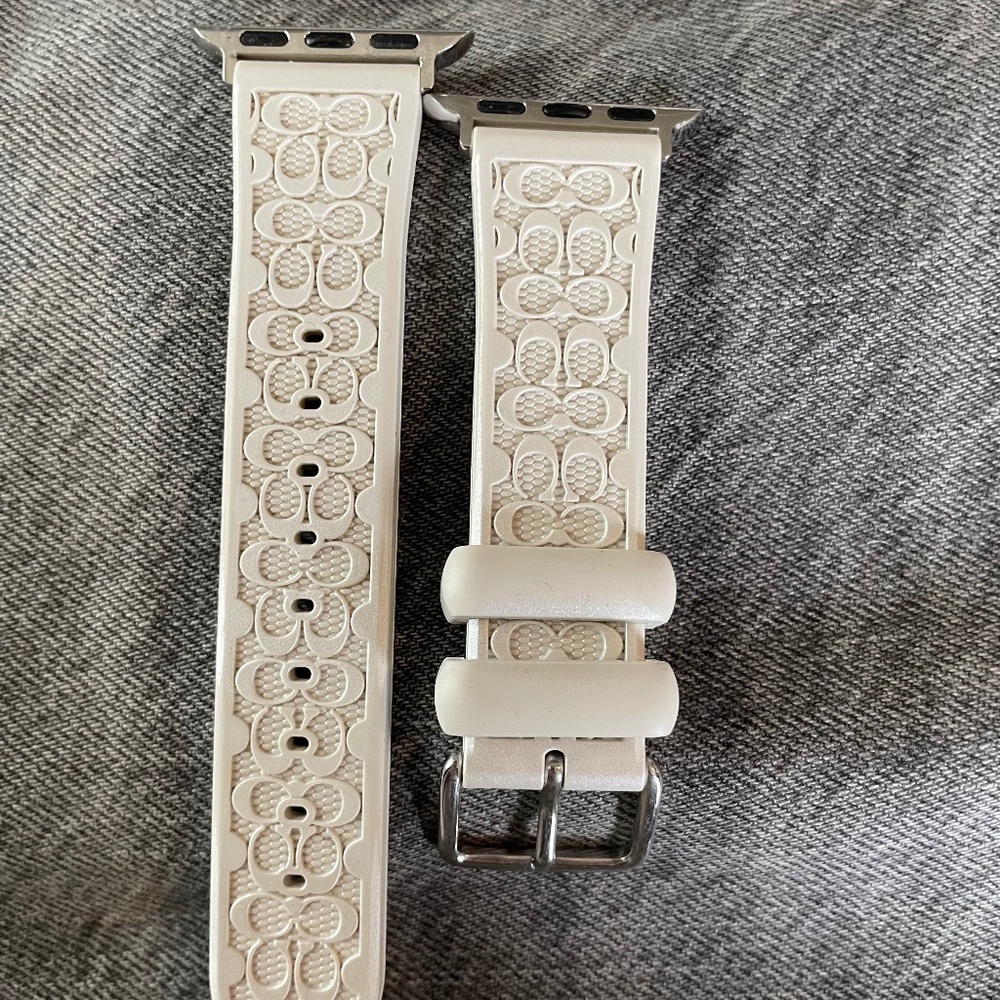 Coach watch band for Apple Watch